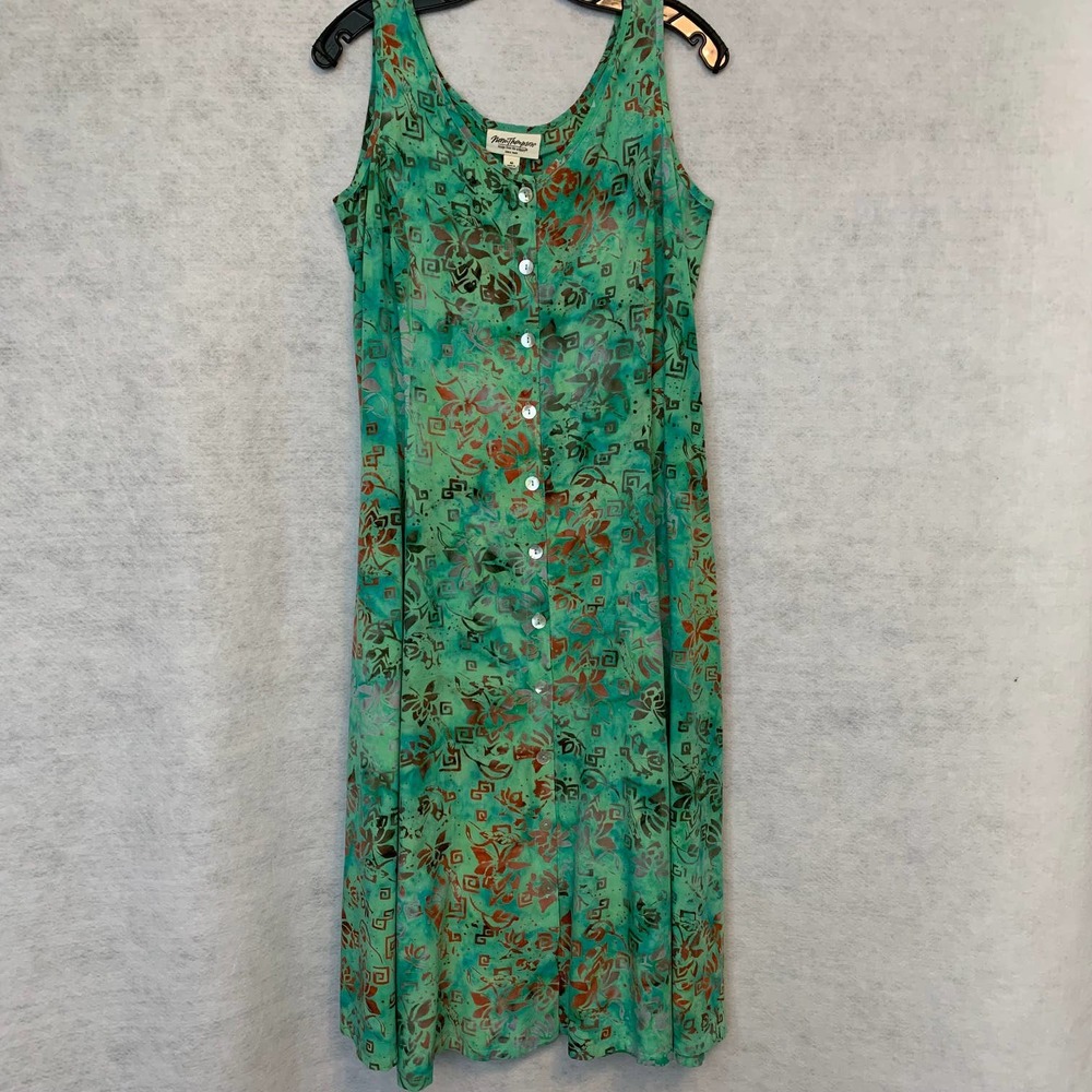 Norm Thompson Sleeveless Midi Dress Women's Size M